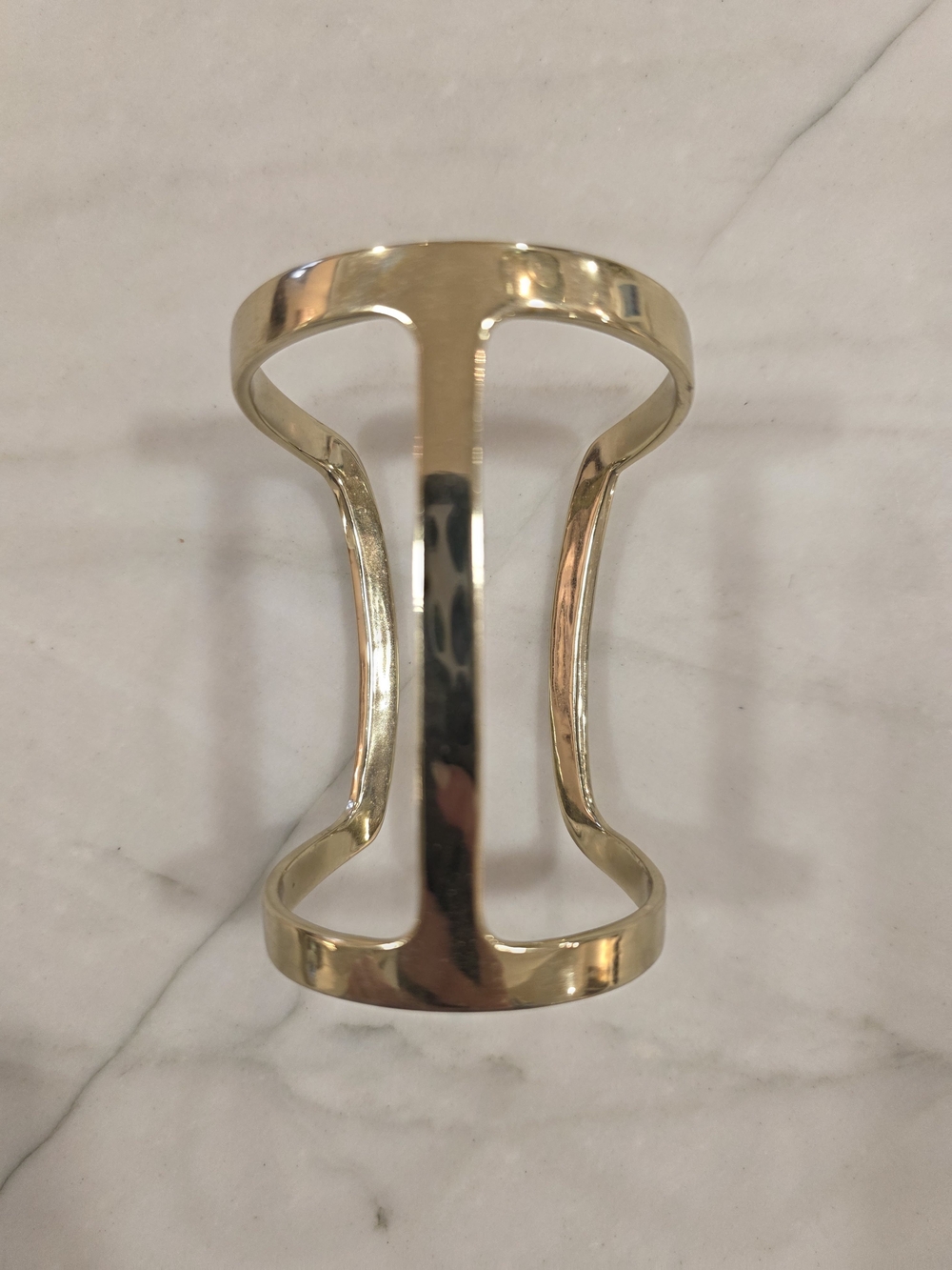 Vintage BCBGeneration Double Band Cuff Bracelet - Picture 2 of 7